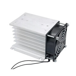 I-100 3-Phase SSR 10-100A Relay Compatible Fan Heatsink 