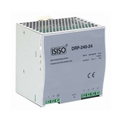 IDRP-240-24 - 240W 24VDC 10A Rail Mount Power Supply - 1