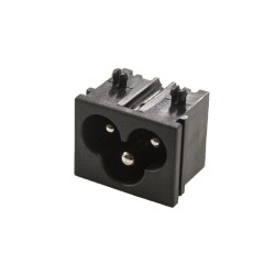 IEC320 C6 Male Power Socket - 1