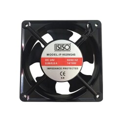 IF-9025M24S 24VDC Soğutucu Fan 92x92x25mm 