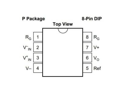 INA114AP DIP-8 Enstrümantasyon Yükselteci Entegresi - 2