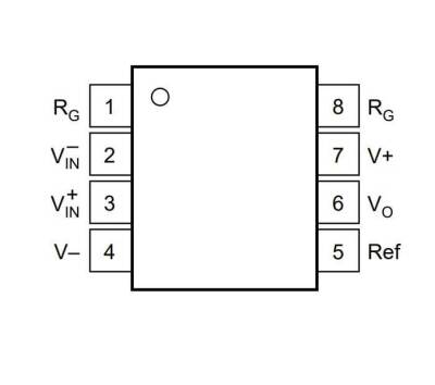 INA122 DIP-8 Instrumentation Amplifier IC - 2