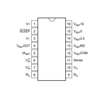 INA125P DIP-16 Instrumentation Amplifier IC - 2