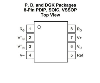 INA126 DIP-8 Instrumentation Amplifier IC - 2