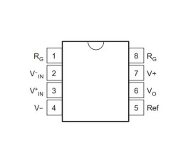 INA128 SOIC-8 Smd Enstrümantasyon Yükselteci Entegresi - 2