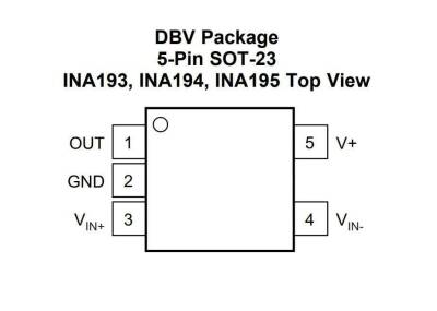 INA194AIDBVT SOT23-5 Smd Current Management Integrated Circuit - 2