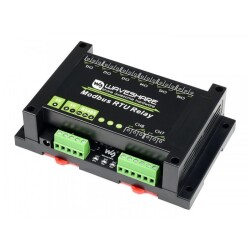 Industrial 8 Channel Modbus RTU Relay Module - RS485 Interface 