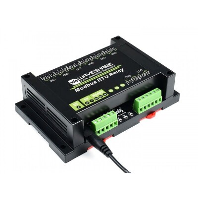 Industrial 8 Channel Modbus RTU Relay Module - RS485 Interface - 4