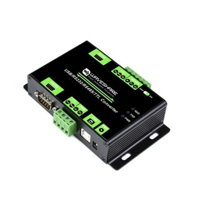 Industrial Isolated USB to RS232/RS485/TTL Multi-Bus Converter - 1