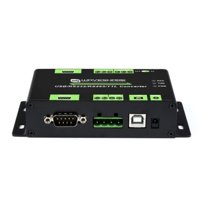 Industrial Isolated USB to RS232/RS485/TTL Multi-Bus Converter - 4