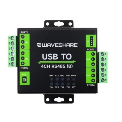 Industrial USB to 4 Channel RS485 Converter (B) - CH344L Chip - 3