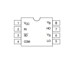 IR2104 SOIC-8 Smd Mosfet Driver IC - 2