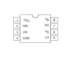 IR2106 SOIC-8 Smd Mosfet Sürücü Entegresi - 2