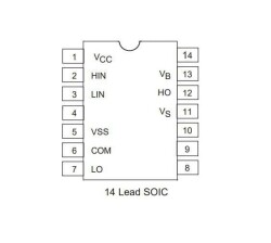 IR21064 SOIC-14 SMD Mosfet Driver IC - 2