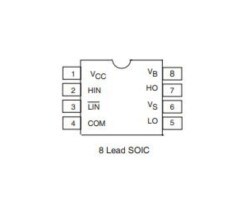 IR2108 SOIC-8 SMD Mosfet Sürücü Entegresi - 2