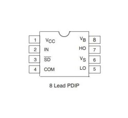 IR2109 DIP-8 Mosfet Sürücü Entegresi - 2