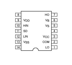 IR2110 DIP-14 Mosfet Driver IC - 2