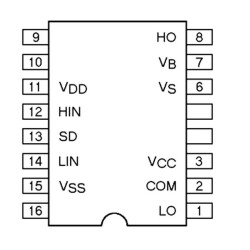 IR2113 SOIC-16 Smd Mosfet Driver IC - 2