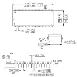 IR2132 DIP-28 3 Faz Mosfet Sürücü Entegresi - 3