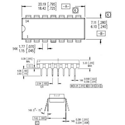 IR2156 DIP-14 Güç Kontrol Entegresi - 3