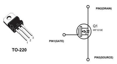 IRF3205 - 55V 110A Mosfet - TO220 - 2