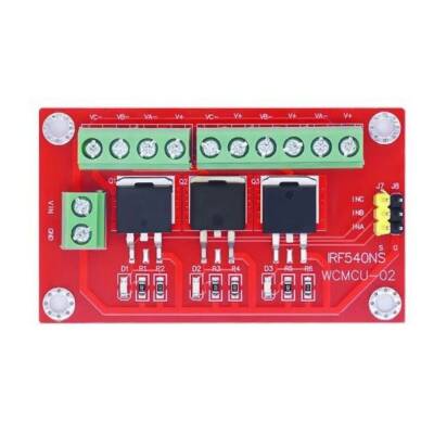 IRF540 3 Channel Mosfet Module - 3