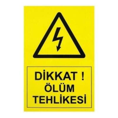 IS-Tİ1 21*14 cm Hazard Label - 1