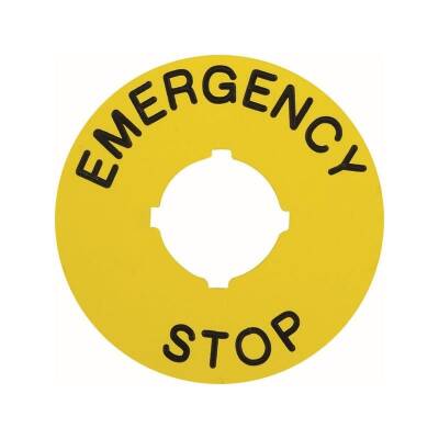 IS60P - Emergency Stop Bottom Cover 60mm - 1