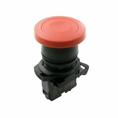 ISP-AC42 Mushroom Head Spring Button - Red - 1