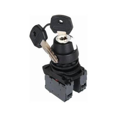 ISP-AG03 Three Position Switched Permanent Latch Button 1-0-2 - 1