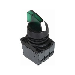 ISP-AK123B5 24V Green LED Illuminated Latch Button 