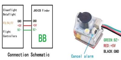 JHE42B-S Drone Finder - Lipo Battery - 2