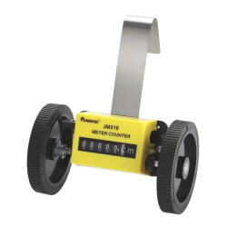 JM316 6-Digit Wheeled Mechanical Length Counter 