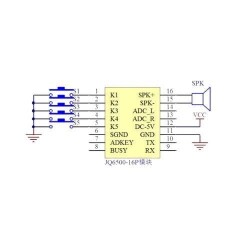 JQ6500 Mp3 Module - 3