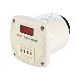 JS11S AC 220V Digital Display Time Relay 0.01 S ~ 999 H 