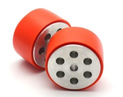 JS5230 Silicone Wheel 51x30mm - 2 Pieces - 2