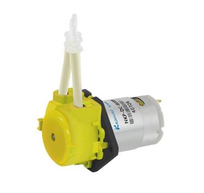 Kamoer 12V Peristaltic Liquid Pump - NKP-DC-B08G Yellow - 1