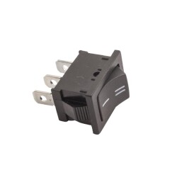 KCD1 3-Pin On-Off Switch - Black - 2