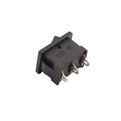 KCD1 3-Pin Short On-Off Switch - Black - 2