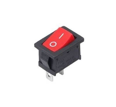 KCD1 B1 On/Off Switch - Red - 1