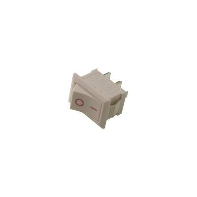 KCD1 On/Off Switch - White Red - 1