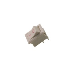 KCD1 On/Off Switch - White Red - 2