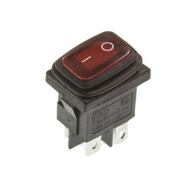 KCD1 Waterproof Illuminated ON-OFF Switch 4 Pin - 1