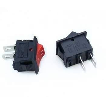 KCD11 Mini On-Off Switch - Red - 1