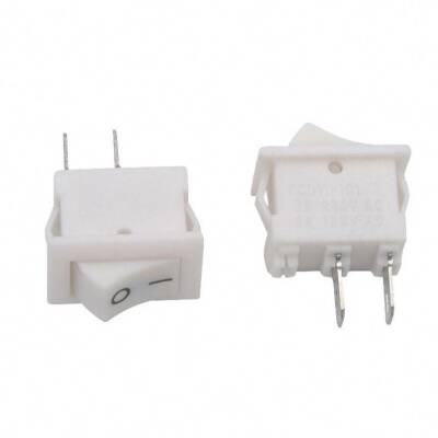 KCD11 Mini On-Off Switch - White - 1