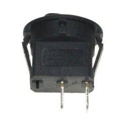 KCD11 Mini Round On-Off Switch - Black - 2