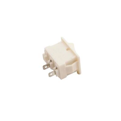 KCD11 Mini White On-Off Switch - Short Pin - 2