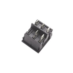 KCD2-502 Dual ON-OFF-ON Switch 5 Pin - Black - 2