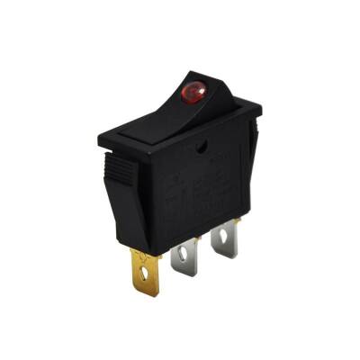 KCD3 Single Narrow Illuminated On/Off Switch - 1