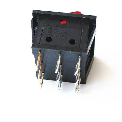 KCD3 Triple Illuminated ON-OFF Switch 9 Pin - 2